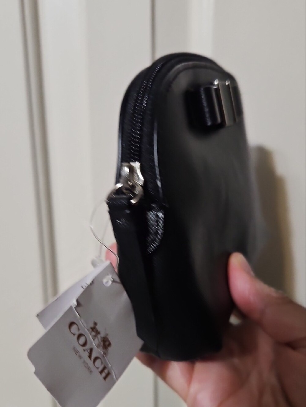 Coach NWT Darcy Saffiano Leather Pouch Small - Picture 3 of 8